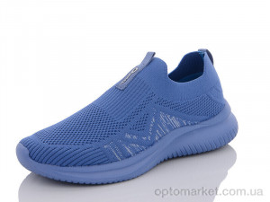 Кросівки жіночі B3343-3 Demax синій оптом от Optomarket