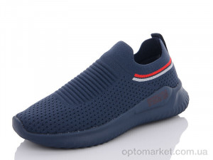 Кросівки жіночі B3345-2 Demax синій оптом от Optomarket