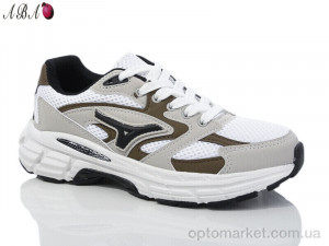 Кросівки жіночі B3ABA02-2 Aba білий  оптом от Optomarket