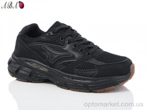 Кросівки жіночі B3ABA02-3 Aba чорний  оптом от Optomarket