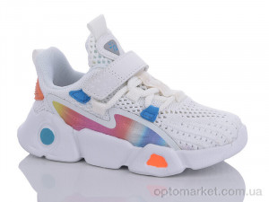 Кросівки дитячі B55-1A Bessky білий оптом от Optomarket