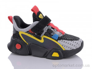 Кросівки дитячі B55-3 Bessky сірий  оптом от Optomarket