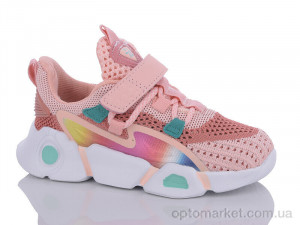 Кросівки дитячі B55-4A Bessky рожевий оптом от Optomarket