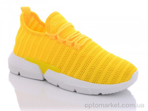 Кросівки жіночі B56-5 Bull жовтий оптом от Optomarket
