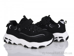 Кросівки дитячі B586-3A Kimbo-o чорний  оптом от Optomarket