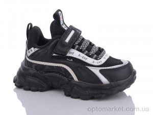 Кросівки дитячі B589-2B Bessky чорний  оптом от Optomarket