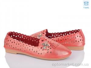 Балетки жіночі B606-5 Fuguiyun червоний  оптом от Optomarket