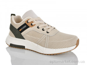 Кросівки унісекс B6602-7 KMB бежевий  оптом от Optomarket
