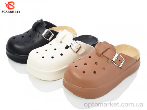 Шльопанці жіночі B7646 mix SCARRHETT мікс оптом от Optomarket