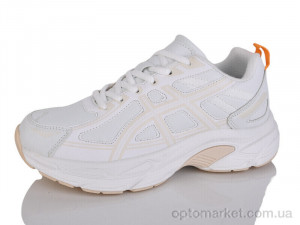 Кросівки унісекс B8015-1 Run Life білий оптом от Optomarket