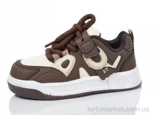Кросівки дитячі B803-2 SANLIN коричневий  оптом от Optomarket