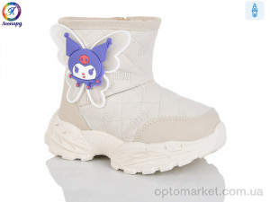 Черевики дитячі B8085 beige Леопард бежевий  оптом от Optomarket