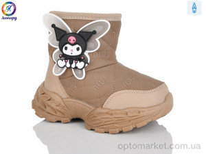 Черевики дитячі B8085 khaki Леопард коричневий  оптом от Optomarket