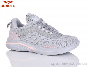 Кросівки жіночі B9071-6 Bonote сірий оптом от Optomarket