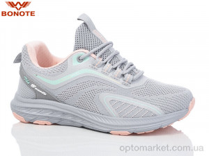 Кросівки жіночі B9080-5 Bonote сірий  оптом от Optomarket