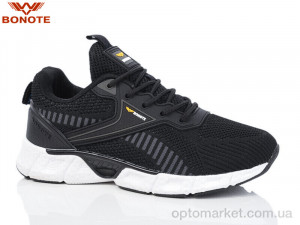 Кросівки дитячі B9081-3 Bonote чорний оптом от Optomarket
