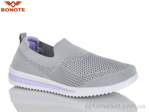 Кросівки жіночі B9116-5 Bonote сірий оптом от Optomarket