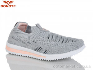 Кросівки жіночі B9179-5 Bonote сірий оптом от Optomarket