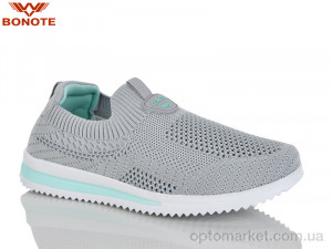 Кросівки жіночі B9179-6 Bonote сірий оптом от Optomarket