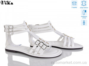 Босоніжки жіночі B972-2 Vika білий  оптом от Optomarket