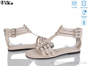 Босоніжки жіночі B972-3 Vika бежевий  оптом от Optomarket
