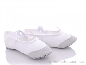Чешки дитячі Балетка біла LiBang білий  оптом от Optomarket