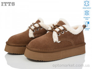 Черевики жіночі BB02-28 ITTS коричневий  оптом от Optomarket