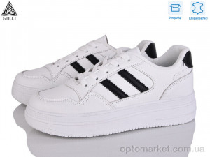 Кросівки жіночі BB460-4 шкіра Stilli білий  оптом от Optomarket