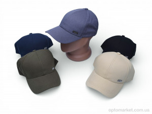 Кепка унісекс BD124629 коттон на регуляторі mix Cheryagroup мікс  оптом от Optomarket
