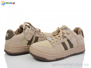 Кросівки дитячі BE3684-2C Bessky бежевий  оптом от Optomarket