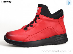 Черевики жіночі BK02-7 Trendy червоний оптом от Optomarket