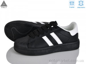 Кросівки жіночі BK10-3 шкіра Stilli чорний оптом от Optomarket