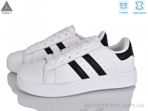 Кросівки жіночі BK10-5 шкіра Stilli білий  оптом от Optomarket