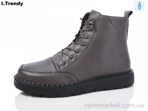 Черевики жіночі BK1071-28 Trendy коричневий  оптом от Optomarket
