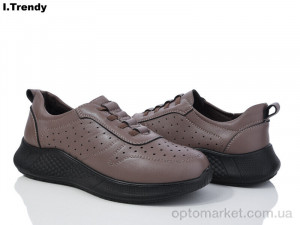 Кросівки жіночі BK760B-21 Trendy коричневий  оптом от Optomarket