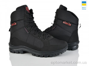 Черевики чоловічі BL410 чорний Kindzer чорний  оптом от Optomarket