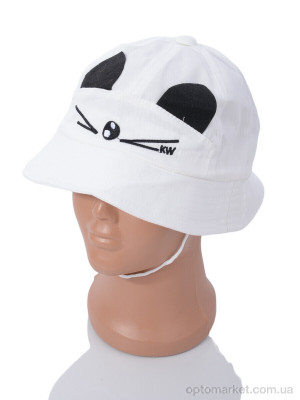 Панама дитячі BN002-3 white (52) RuBi білий  оптом от Optomarket