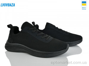 Кросівки чоловічі B&R 7004 чорний Bromen чорний  оптом от Optomarket