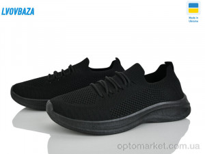 Кросівки чоловічі B&R 7006 чорний Bromen чорний  оптом от Optomarket