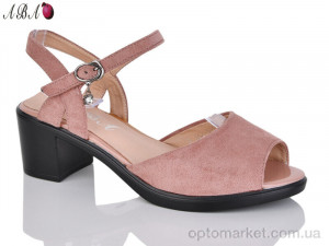 Босоніжки жіночі BR362-5-5 Aba рожевий  оптом от Optomarket