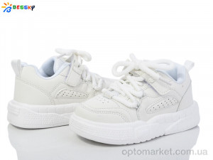Кросівки дитячі BY3761-2B Bessky білий  оптом от Optomarket