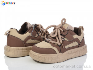 Кросівки дитячі BY3761-4C Bessky бежевий  оптом от Optomarket