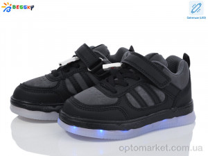 Кросівки дитячі BY3892-2B LED Bessky сірий  оптом от Optomarket