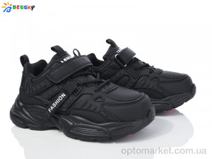 Кросівки дитячі BY3970-1C Bessky чорний  оптом от Optomarket