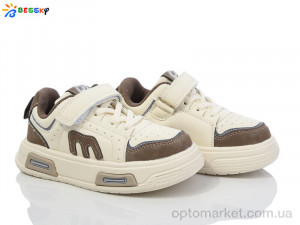 Кросівки дитячі BY4072-5B Bessky бежевий  оптом от Optomarket