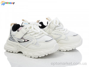 Кросівки дитячі BY4075-3B Bessky білий  оптом от Optomarket