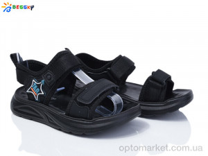 Босоніжки дитячі BY4212-1C Bessky чорний  оптом от Optomarket