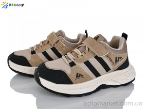 Кросівки дитячі BY4327-9C Bessky коричневий  оптом от Optomarket