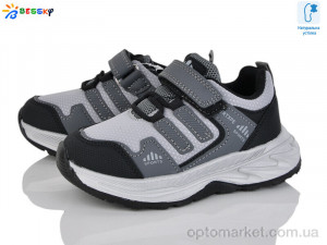 Кросівки дитячі BY4357-2B Bessky сірий  оптом от Optomarket