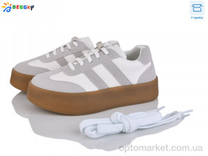 Кросівки дитячі BY4924-3C Bessky сірий  оптом от Optomarket